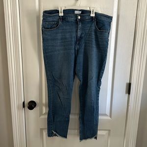 Loft Outlet skinny ankle jeans size 16